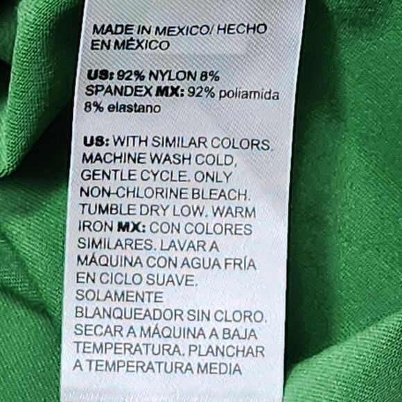 Chicos Tank Top Womens XL Green Microfiber Contemporary Basic Knit Stretch - Picture 8 of 9